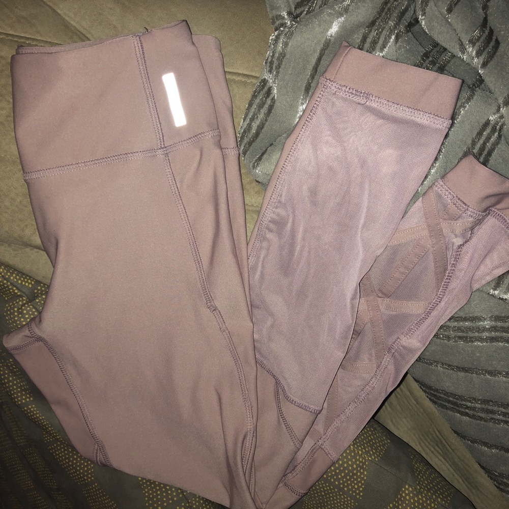 Rosè colored leggings